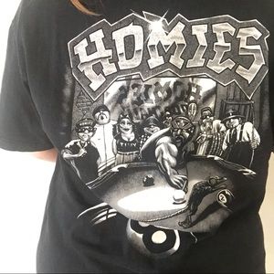 Vintage AAA Homies Pool Hall tee
